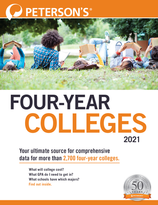 Four-Year Colleges 2021 By Peterson's Cover Image