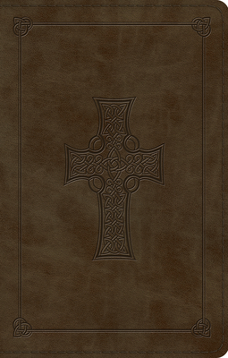 Large Print Value Thinline Bible-ESV-Cross Design By Crossway Bibles (Manufactured by) Cover Image