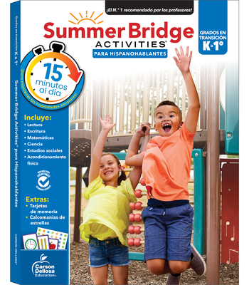 Summer Bridge Activities Spanish K-1, Grades K - 1 Cover Image