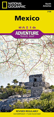 Mexico Map (National Geographic Adventure Map #3108) Cover Image