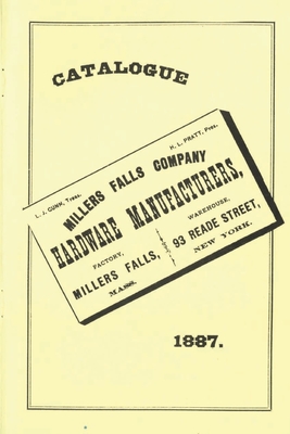 Millers Falls Co. 1887 Catalog Cover Image