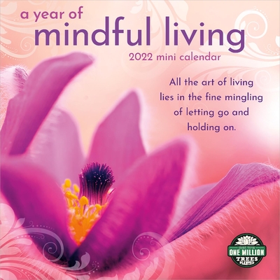 Year of Mindful Living 2022 Mini Wall Calendar Cover Image