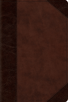 ESV Personal Reference Bible (Trutone, Brown/Walnut, Portfolio Design) Cover Image