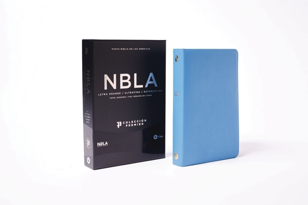 Nbla Biblia Ultrafina, Letra Grande, Colección Premier, Azul: Edición Limitada By Vida, Nbla-Nueva Biblia de Las Américas Cover Image