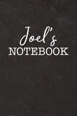 Joel's Notebook: Personalized Scrapbook for Men By Joey Custom Cover Image