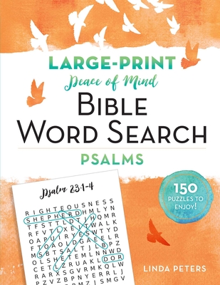 Peace of Mind Bible Word Search: Psalms Cover Image