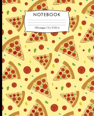 Notebook: Pizza pattern Composition Notebook with Cursive Paper. 100 pages  Cursive Paper Book  x  inches for practice wri (Paperback) |  Malaprop's Bookstore/Cafe
