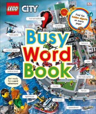 LEGO CITY: Busy Word Book By DK Cover Image