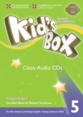 Kid's Box Level 5 Class Audio CDs (3) American English By Caroline Nixon, Michael Tomlinson Cover Image