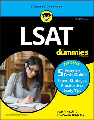 LSAT for Dummies: Book + 5 Practice Tests Online Cover Image