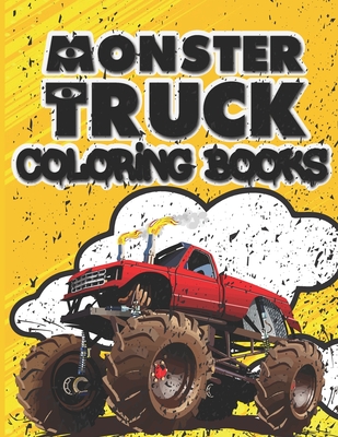 Truck coloring books for kids ages 4-8: Kids Coloring Book with