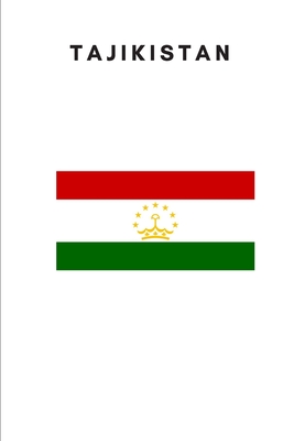 Tajikistan: Country Flag A5 Notebook to write in with 120 pages Cover Image