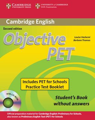 Cambridge Objective PET Without Answers [With CDROM] (Cambridge Books