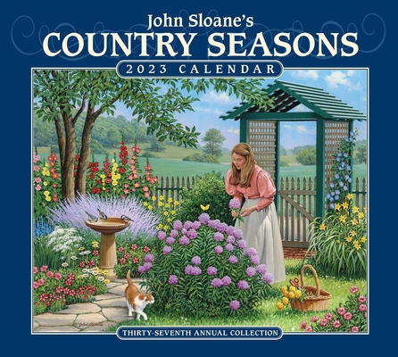 John Sloane's Country Seasons 2023 Deluxe Wall Calendar By John Sloane Cover Image
