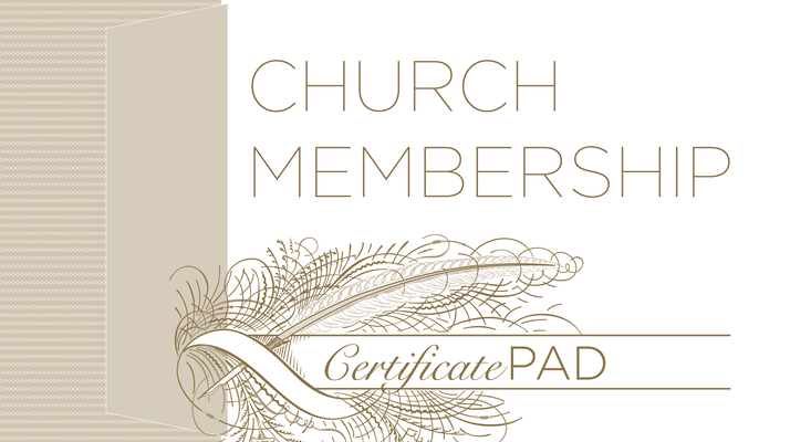 New Church Member Certificate (Pad of /25) By Broadman Church Supplies Staff (Contribution by) Cover Image
