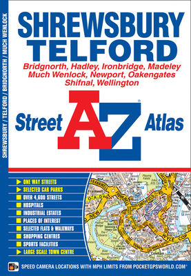 Shrewsbury & Telford A-Z Street Atlas