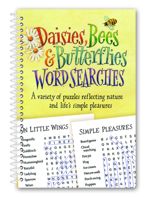 Daisies, Bees & Butterflies Word Searches By Product Concept Editors (Editor) Cover Image