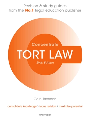Tort Law Concentrate: Law Revision and Study Guide Cover Image