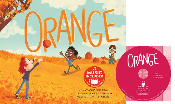 Orange [With CD (Audio) and Access Code] (Sing Your Colors!) Cover Image