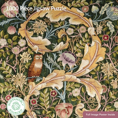 Adult Sustainable Jigsaw Puzzle V&A: The Owl: 1000-pieces. Ethical, Sustainable, Earth-friendly (1000-piece Sustainable Jigsaws) Cover Image