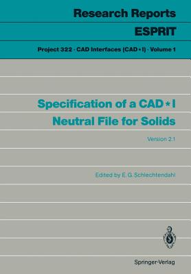Specification of a Cad*i Neutral File for Solids: Version 2.1