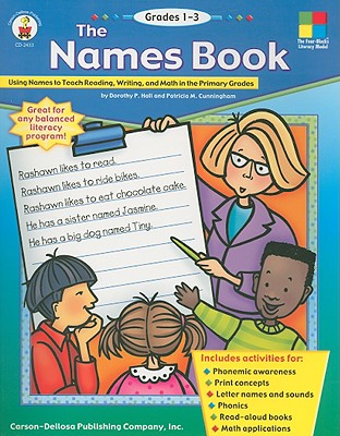 The Names Book: Using Names to Teach Reading, Writing, and Math in the Primary Grades cover