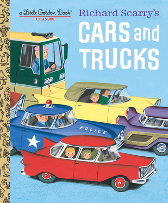 Richard Scarry's Cars and Trucks (Little Golden Book) By Richard Scarry, Richard Scarry (Illustrator) Cover Image
