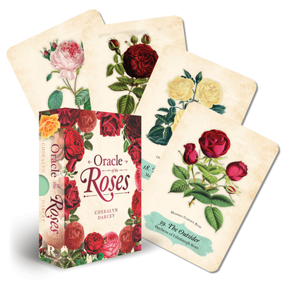 Oracle of The Roses: 44 gilded-edge full-color cards and 144-page book By Cheralyn Darcey Cover Image