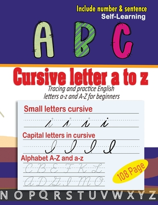 Letter Tracing Alphabet A-Z: Handwriting Workbook and Practice for