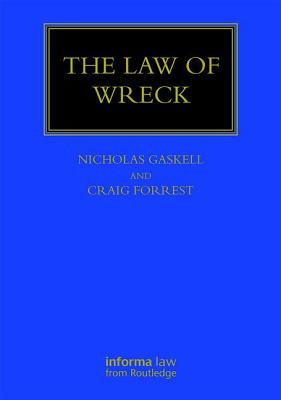 The Law of Wreck (Maritime and Transport Law Library) Cover Image
