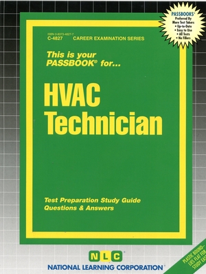 HVAC Technician: Passbooks Study Guide (Career Examination Series) Cover Image