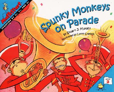 Spunky Monkeys on Parade (MathStart 2) Cover Image