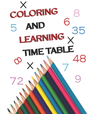 coloring and learning times tables: Fun and Simple Step-by-Step to learn table multiplication 11
