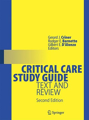 Critical Care Study Guide: Text and Review Cover Image