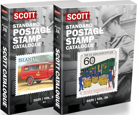 2025 Scott Stamp Postage Catalogue Volume 3: Cover Countries G-I (2 Copy Set): Scott Stamp Postage Catalogue Volume 2: G-I (Scott Stamp Postage Catalogues)