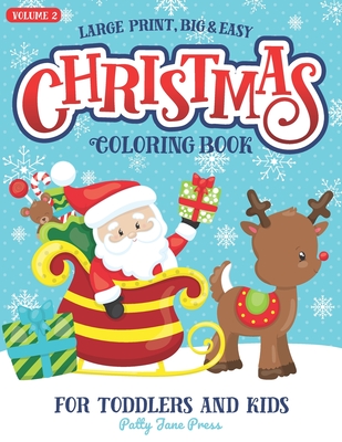 Christmas Coloring Books for Kids Xmas Giant Coloring Poster Holiday Large  Color