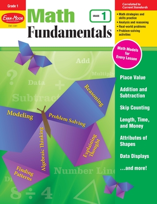 Math Fundamentals, Grade 1 Teacher Resource Cover Image