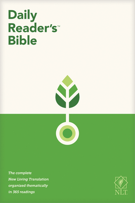 Cover for NLT Daily Reader's Bible (Red Letter, Hardcover)