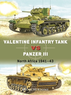 Valentine Infantry Tank vs Panzer III: North Africa 1941–43 (Duel #132) By Bruce Newsome, Adam Hook (Illustrator) Cover Image