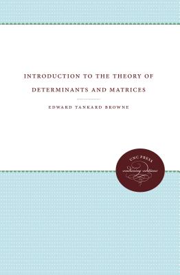 Introduction to the Theory of Determinants and Matrices Cover Image