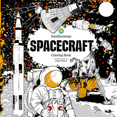 Spacecraft: A Smithsonian Coloring Book Cover Image