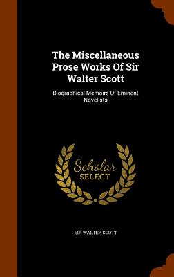 Cover for The Miscellaneous Prose Works of Sir Walter Scott