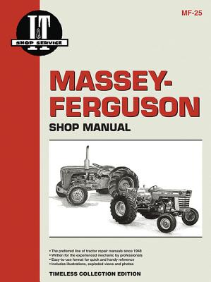 Massey Ferguson Shop Manual Models  Mdls MF25 MF130 Cover Image