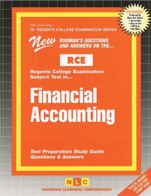 Financial Accounting: Passbooks Study Guide (Excelsior/Regents College Examination) By National Learning Corporation Cover Image