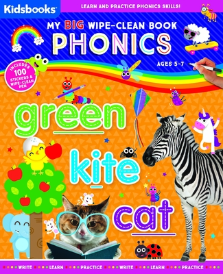 My Big Wipe-Clean Book: Phonics Cover Image