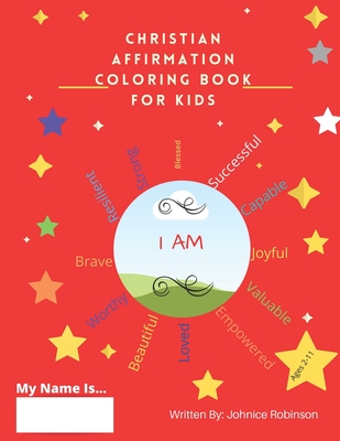 Christian Affirmation Coloring Books for Kids Cover Image