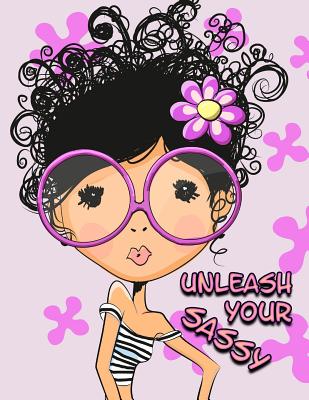 Unleash Your Sassy: Discreet Internet Website Password Keeper, Large Print Book, 8 1/2 x 11 Cover Image