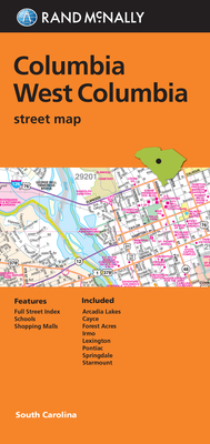 Folded Map: Columbia West Columbia Street Map By Rand McNally Cover Image
