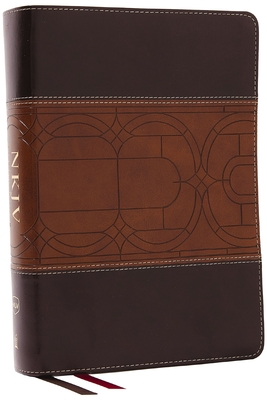 NKJV Study Bible, Leathersoft, Brown, Full-Color, Comfort Print: The Complete Resource for Studying God's Word Cover Image