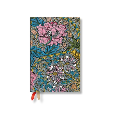 2027 Morris Pink Honeysuckle Maxi Horizontal Softcover 12-Month